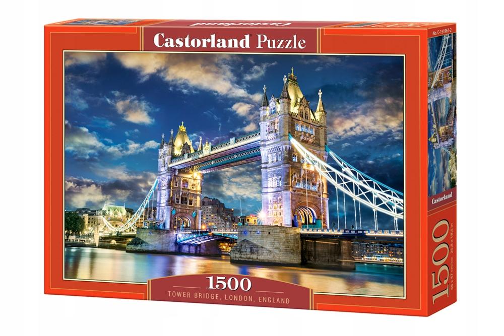 Puzzle 1500 Pieces C-151967-2 Tower Bridge, London, England