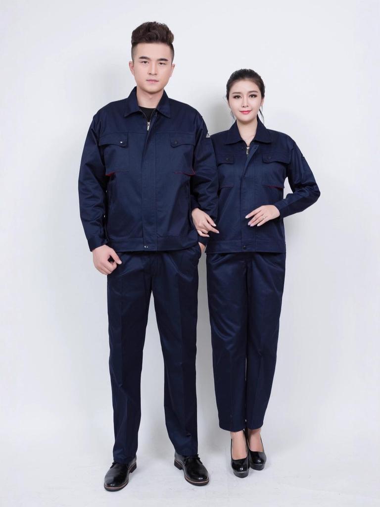 Antistatische Herbst/Winter Arbeitskleidung für Mechaniker mit individueller Stickerei oder Drucklogo