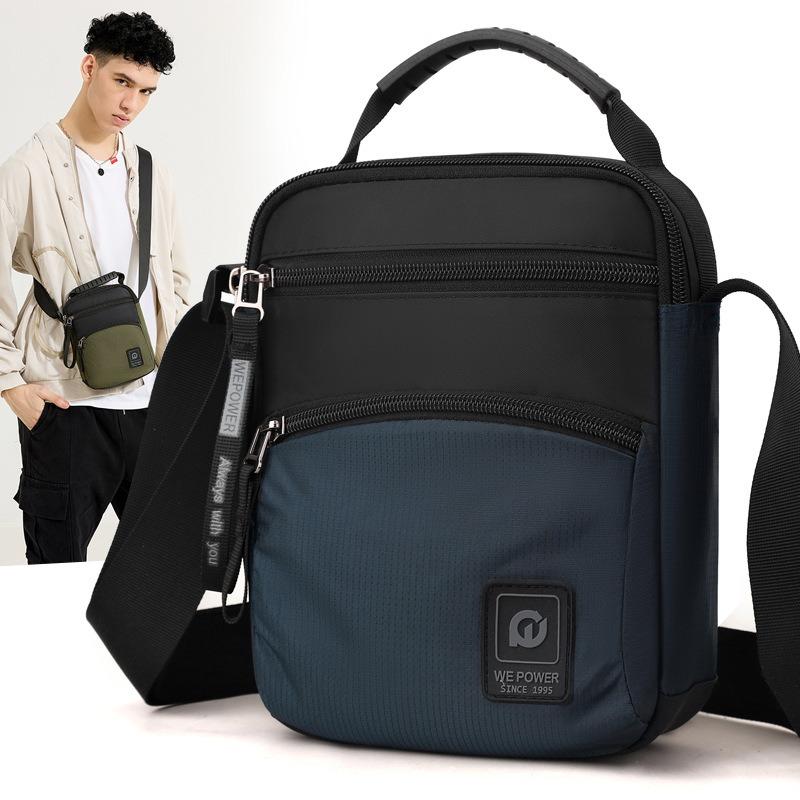 WEPOWER New Men's Outdoor Crossbody Bag Sports and Leisure Men's Shoulder Bag Multifunctional Trend Bag
