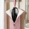 Portable Hanging Storage Bag for Hair Tool Curling Iron Heat Resistant Organizer for Bathroom Vanity and Travel