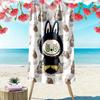 LABUBU Beach Towel Perfect for Travel, Outdoor Activities, Swimming, Camping, Hiking