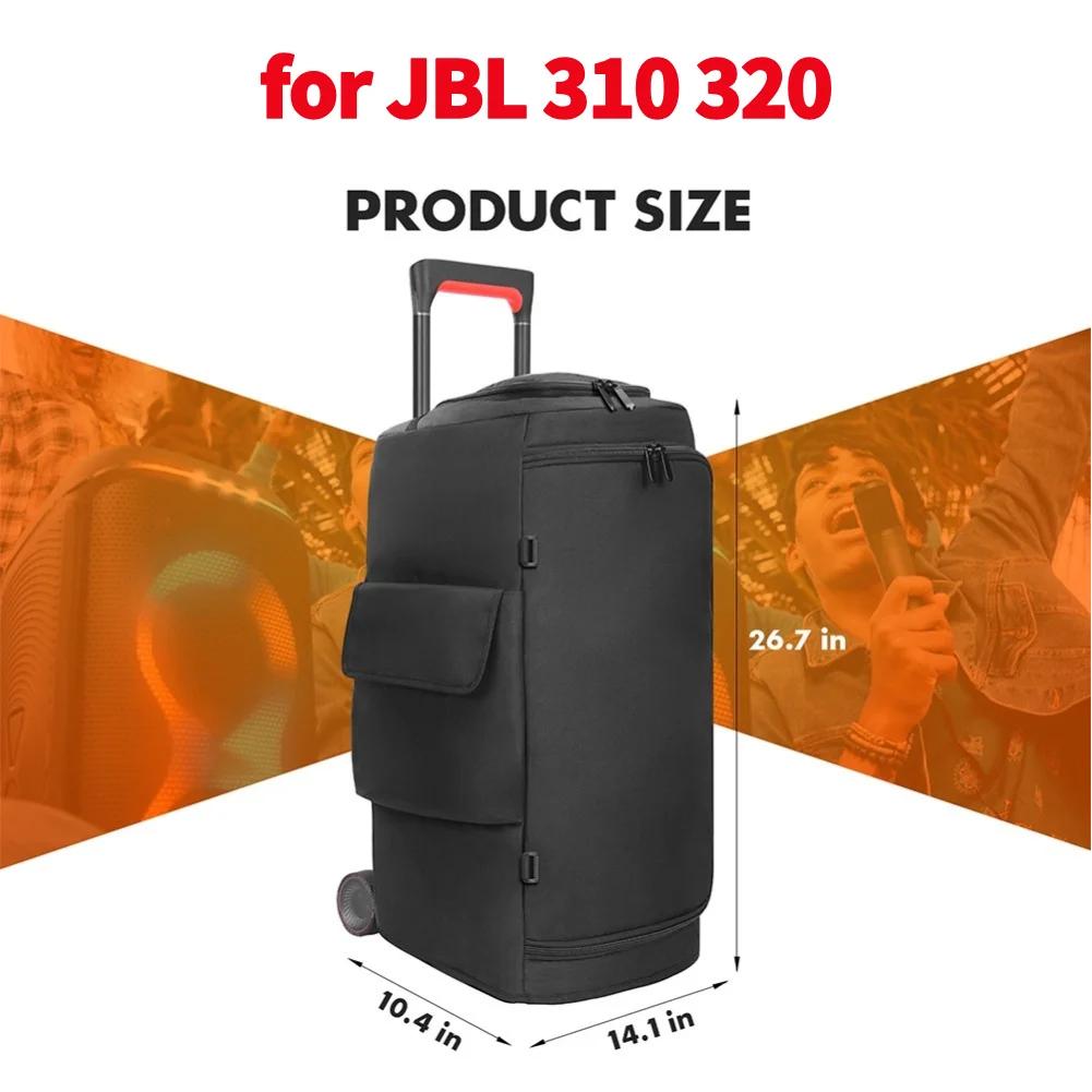 Speaker Dust Cover Waterproof Speaker Protective Cover Double-Sided Storage Bag for JBL PARTYBOX 310/320/110/120/520/710/1000