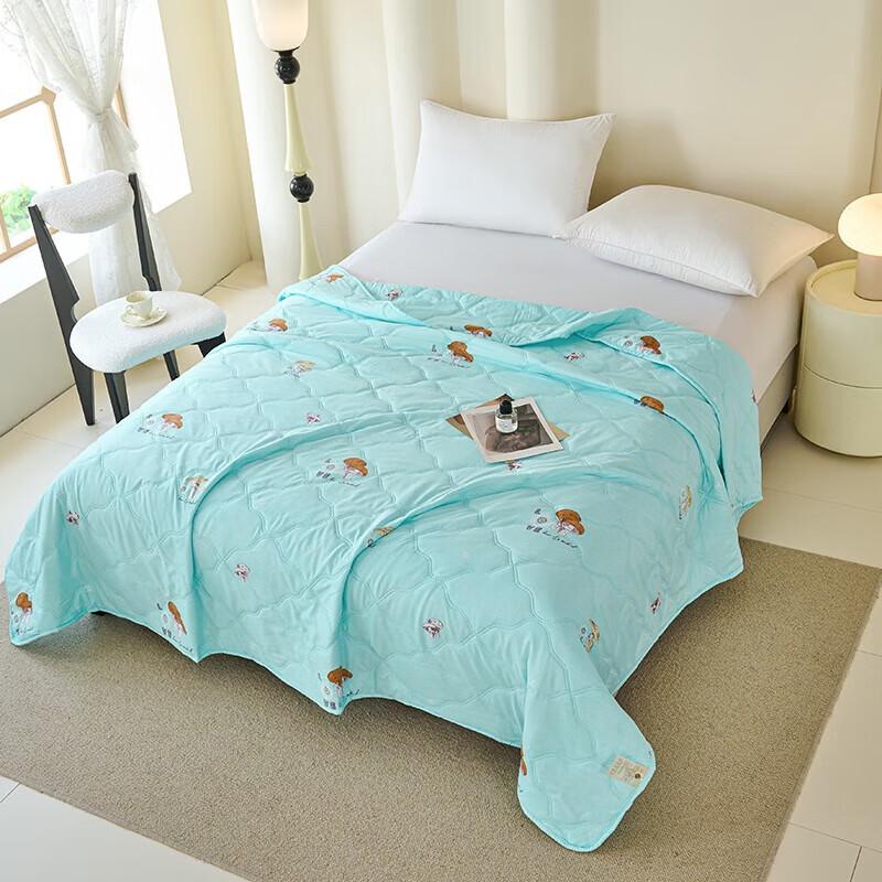 Red Bean Mushroom Summer Cooling Quilt