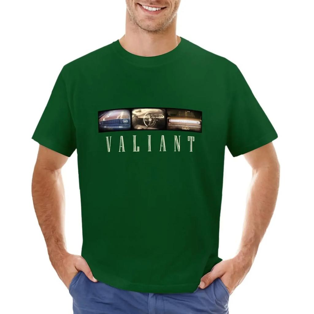 Valiant T-shirt oversized Aesthetic clothing summer clothes sports fans T-shirts for cotton