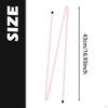 2 Pieces Golf Alignment Sticks Direction Indicator Practice Rods for Aiming