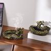 Artistic Dragon Resin Ashtray For Home Decor Office Desk Traditional Chinese Cultural Design Decorative Accessories