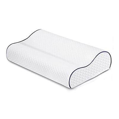 Fityou Sleep Pillow, Memory Foam, Comfortable Sleep Pillow with Two Height Settings, Breathable, Washable Cover, Soft To the Touch, Suitable for Child