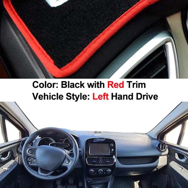 

Car Dashboard Cover Dash Mat Carpet Cape for Renault Clio Lutecia 4 IV 2013-2020 Anti-sun Sun Shade Auto Inner Protector Rug