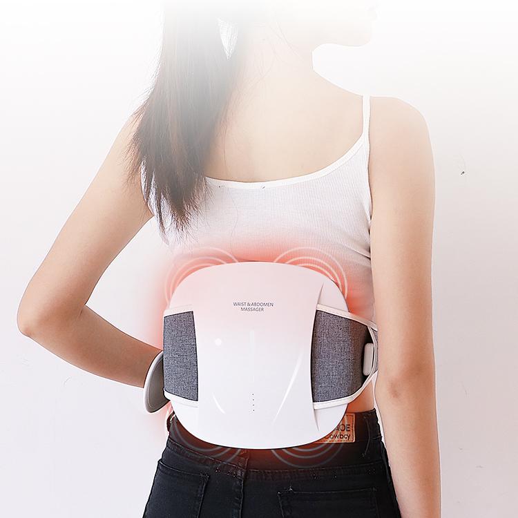 Top Products Wellness Body Waist Health Care Muscle Pain Percussion Back Massage Pulse Heating Belt Customized Logo Plastic