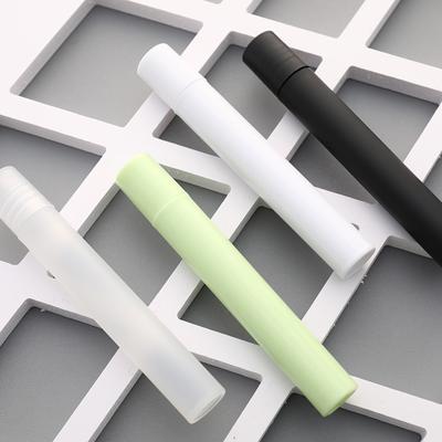 10Ml Empty Perfume Roll Roller Ball Bottle Plastic Stainless Steel Oil Container