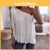 Stylish Womens Casual One Off Shoulder Shirt Blouse In Comfortable Plus Size Design