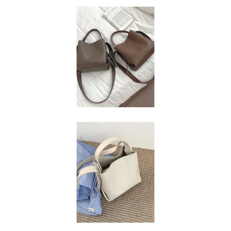 Tooxika Женская новая высококачественная фактурная сумка-ведро большой вместимости — фото 15