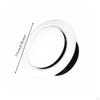 Round Adjustable Air Vent Rotary Control Outlet Ceiling Ventilation Grille for Washroom,