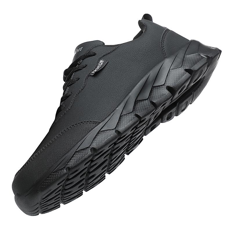 Spring /Autumn Leather Noodles Men's Large Size Shoes 39-48 Men's Shoes Low-top Men's Casual Sports Shoes