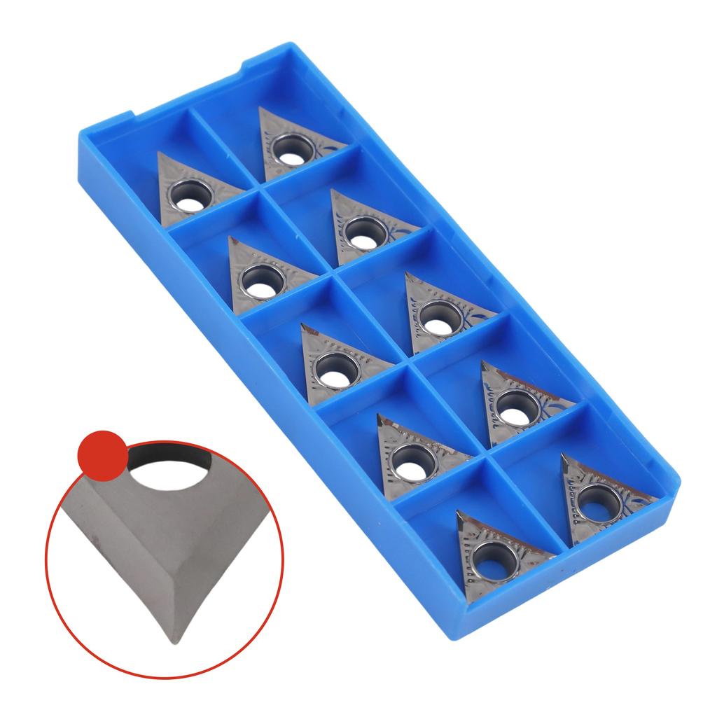 Aluminum Processing Carbide Inserts Chip Control Cutting Performance Exquisite Workmanship Automobile Parts Cutting Tools