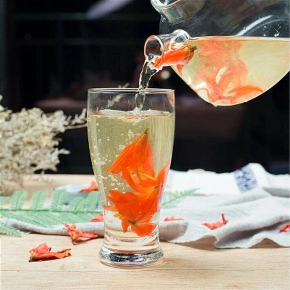 Chinese Tea Lily Dried Flower Tea Natural Floral Herbal Tea To Help Sleep