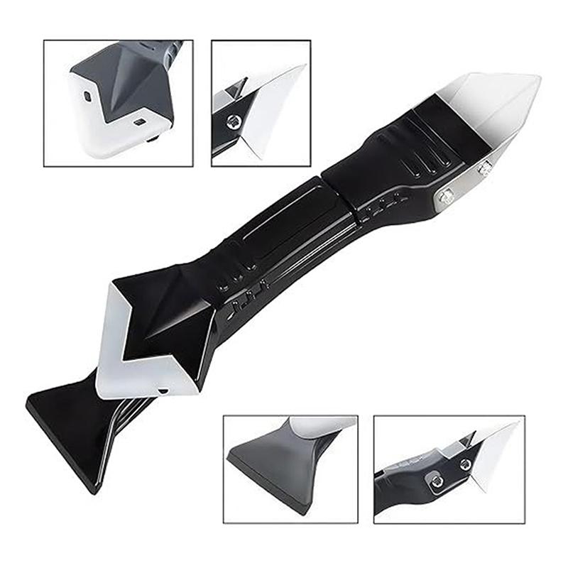 1Set Multifunction Coner Caulking Tool Silicone Scraper Glue Remover Knife Angle Beauty Crevice Spatula Tool Grout Scraper