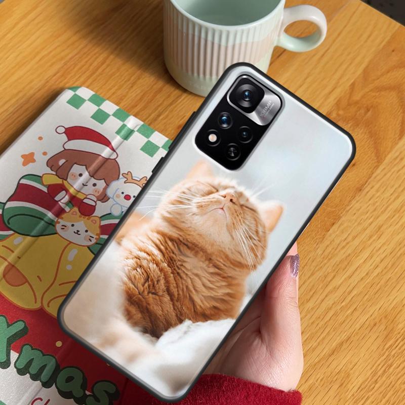 Cute Cat Animals Kitten Case For Xiaomi Redmi Note 13 Pro 14 12 11 10 15 Pro Plus Redmi 15 C 13 10C 12C 13C 14C Cover