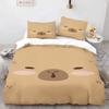 Capybara 3D Bedding Sets Print  Duvet Cover Adults/ Children Bed Comforter  Birthday Gift Dropshipping