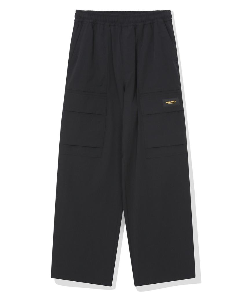 BEENTRILL Stretch Woven Cargo Pants (Black)