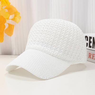 Schnelltrocknende Mode-Baseballkappe, Atmungsaktives Netz, Outdoor-Sport, Angeln, Golf, Sonnenhut für Damen & Herren