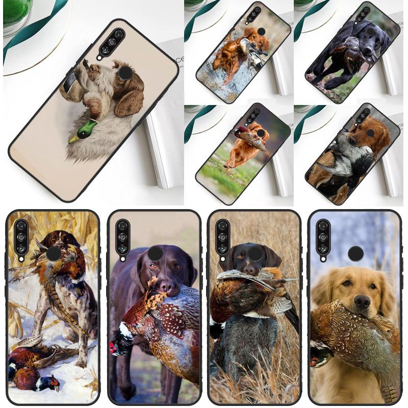 Hunting Dog For Huawei Nova 12s 12i 11i 8i 9 10 SE Y91 Y90 Y60 Y70 Y72 Y61 P20 P40 Lite P30 P60 Pro Case