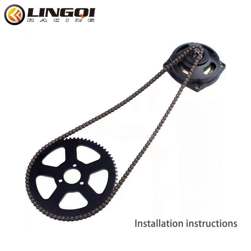 LINGQI 520 Chain 100 Link 110 120L Drive Chains With Links For ATV Quad MX Enduro Motocross Racing Universal Parts Off Road