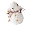 Christmas Snowman Decorations Party Supplie Lovely Plush Snowman Ornaments For Home Party Indoor Garden Outdoor Use