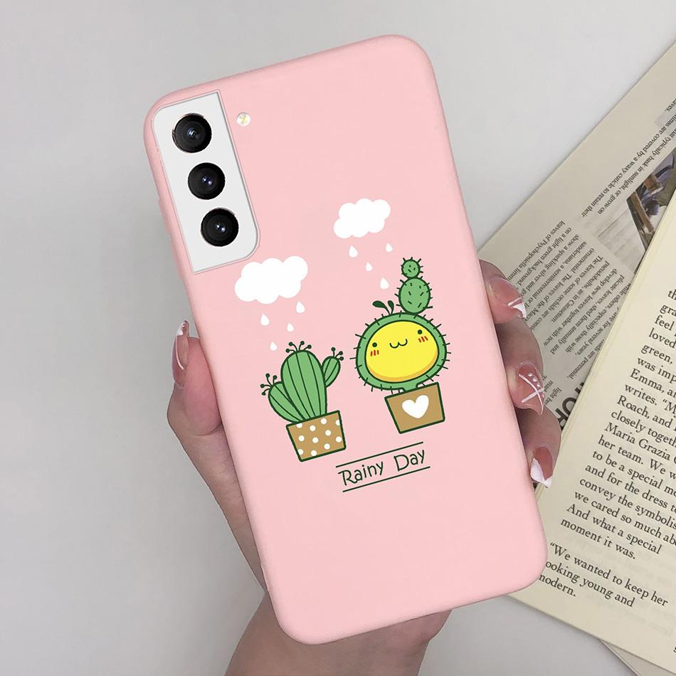 For Samsung Galaxy S21 Plus Ultra FE 5G Case Cute Painted Silicone Soft Protective Phone Cover for SamsungS21 S 21 FE Plus Ultra