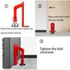 2pcs Door Stoppers Security, Portable Door Lock,Hotel Room Apartment Safet, Upgrade Portable Door Lock,Sleep with Peace of Mind
