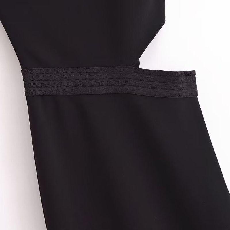 Kaslead New Women clothes Western Style Fashion Asymmetric Elastic Strapless Dress 5584180 800