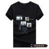 Men's Fashion Casual Summer Spring O-Neck Short Sleeve Blouses & Shirts Elegant