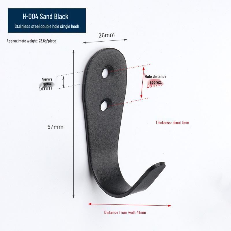 Stainless Steel Bathroom & Wardrobe Coat Hook