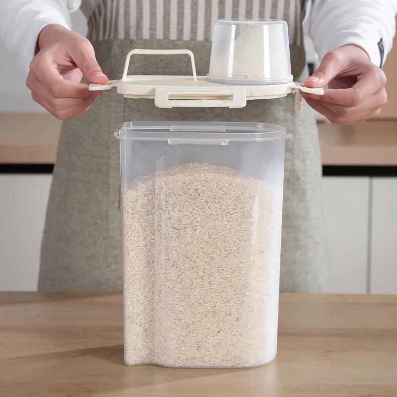 Dog Food Container Sealed Dog Food Storage Box with Lid - Moisture & Leak-proof, Ideal for Dog Food, Cat Food, Pet Snacks