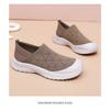 Women's Versatile Spring New Fly Woven Breathable Casual Shoes with Soft Soles That Are Not Tiring for The Feet