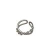 Retro Geometric Mobius Multi-layer Open Ring