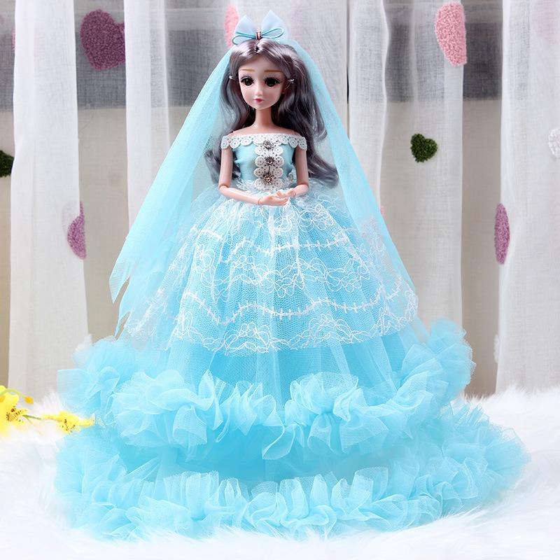 Hübsche Prinzessin Mädchen Puppe Spielzeug Geschenkbox Set Für Kinder Tanz Geschenk