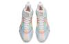 Men's Sneakers ANTA Bubble Bomb Basketball Shoes Men's Low-top Ivory White/Fluorescent Aqua/Light Rainbow Pink