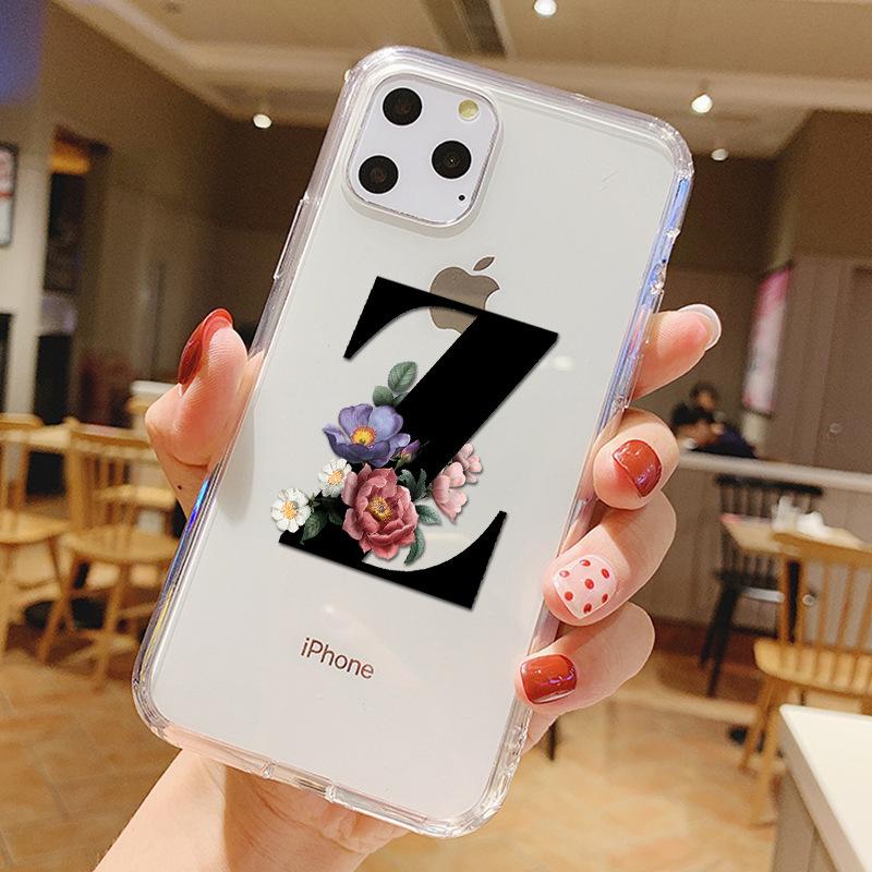 

Защитный чехол с английскими буквами для Apple 12mini, прозрачный мягкий чехол, подходящий для мобильных телефонов IPhone15promax iPhone 16promax