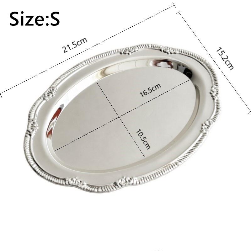 

Floral Embossed Silver Tray, Antique Style Serving Platter for Desserts, Decorative Jewelry Dish Organizer, Vintage Home Decor