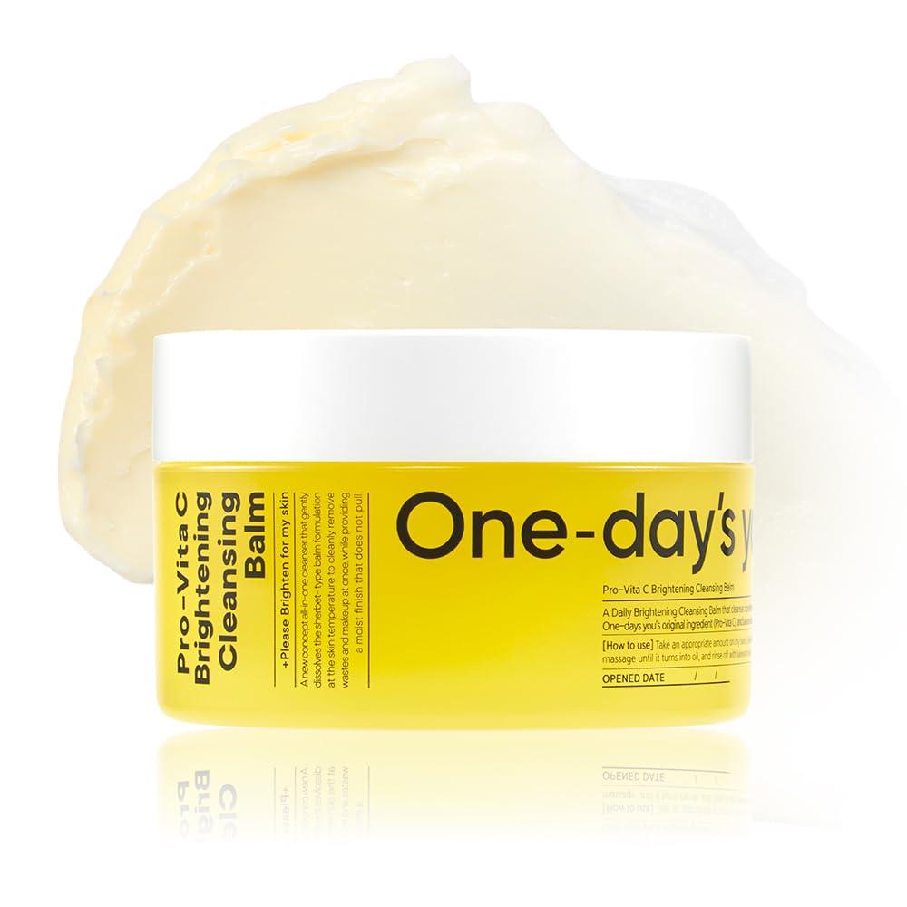 C Brightening Cleansing Balm 120ml Korean Cosmetics Makeup Moisturizing Japanese One-day s you Pro-Vita - - Remover, Cleansing, [Official Product]