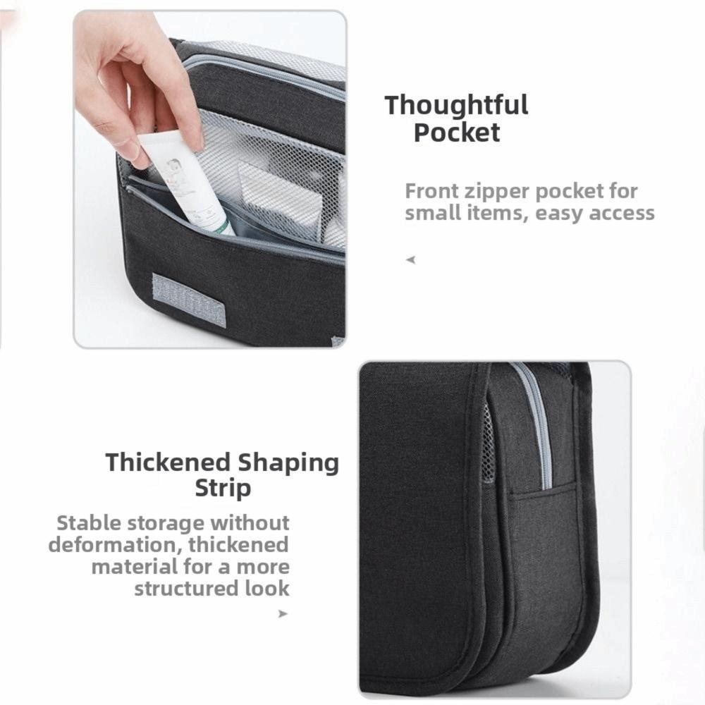 Multi-layer Cosmetic Bag Waterproof Dry Wet Separation Bag Fashion Makeup Bag  Makeup Storage