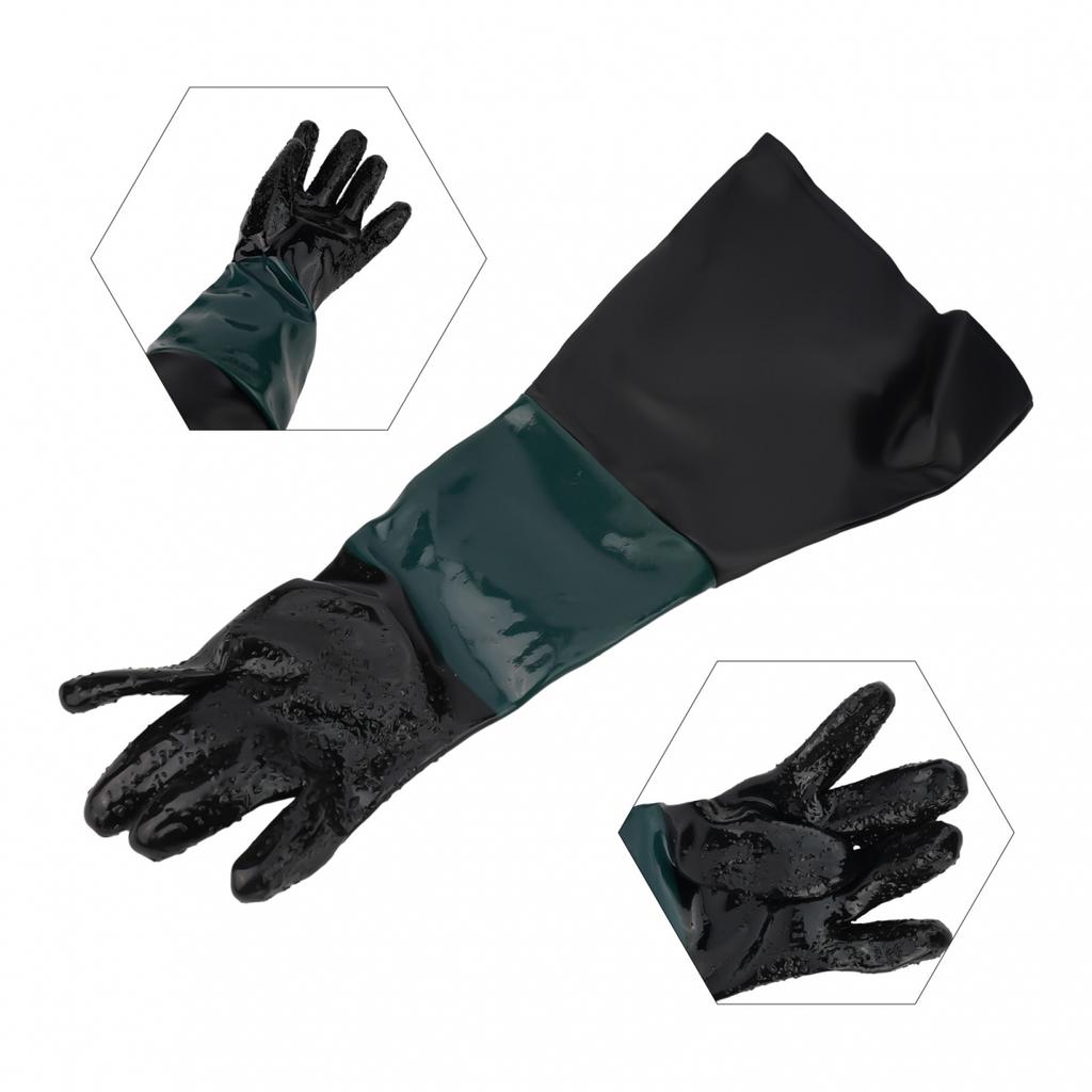 Abrasive Sandblast Cabinet Sandblasting Gloves Work Gloves Cotton