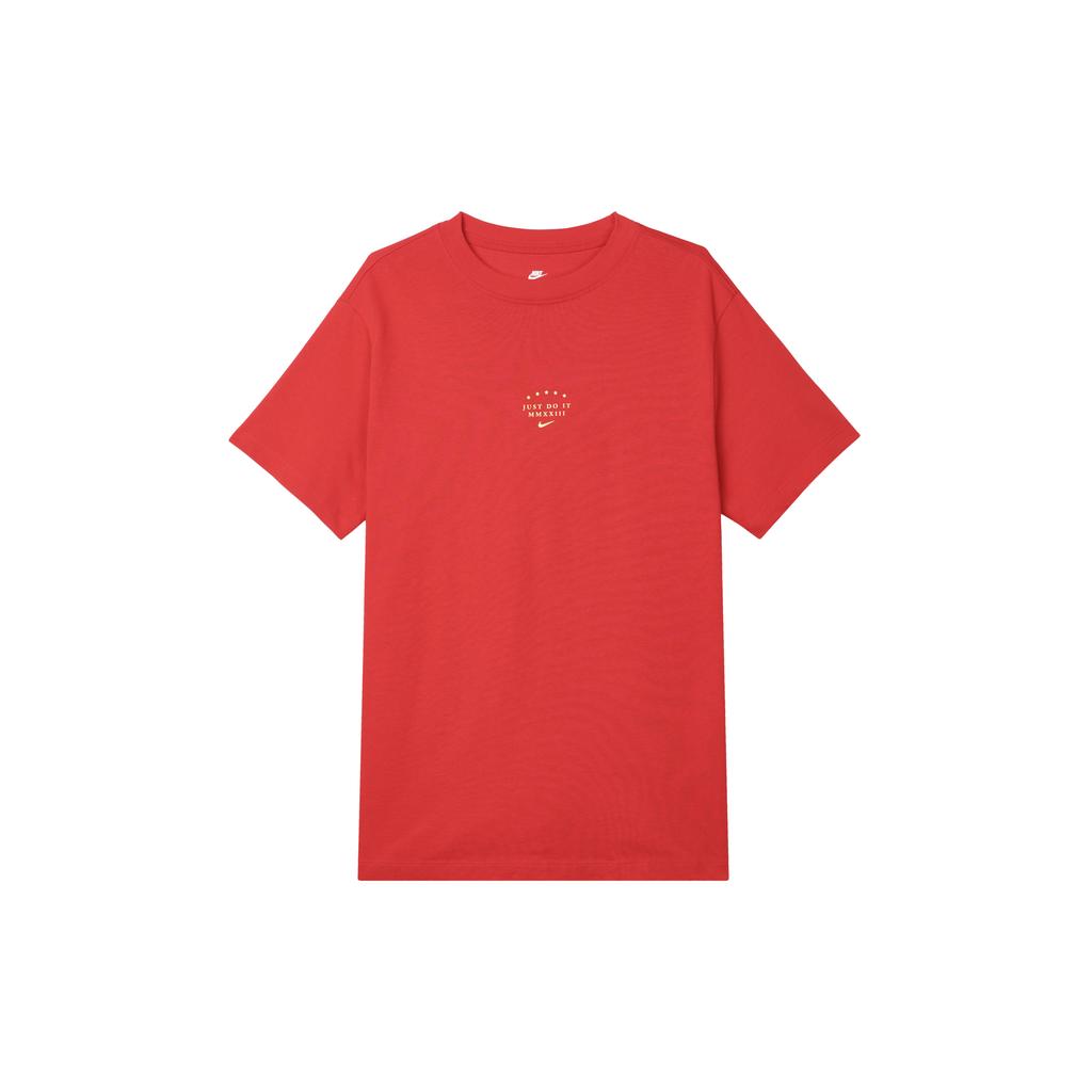 Nike Sportswear Women's Heavyweight Short-Sleeve T-Shirt Red DX7941-657