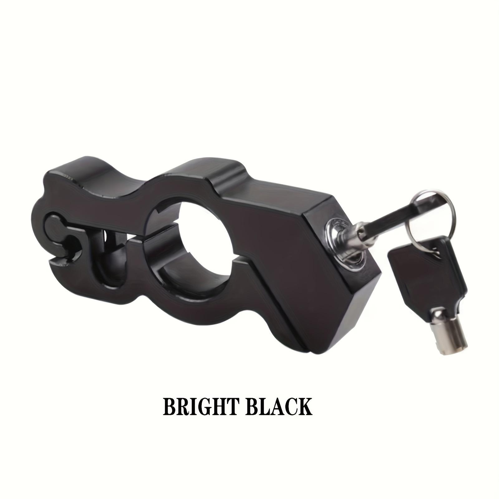 

Новый 1 шт. универсальный сплав мотоциклетная ручка противоугонный замок педаль аккумулятор велосипедист тормозной замок портативный руль масляный дверной замок чёрный