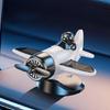 Multipurpose Solar Powered Rotating Aircraft Decors Energy Efficient Dashboard Decoration for Cars Offices Homes Present