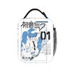 Hatsune Miku Manga Insulated Lunch Bags High Capacity  Reusable Thermal Bag Tote Lunch Box School  Picnic Bento Pouch