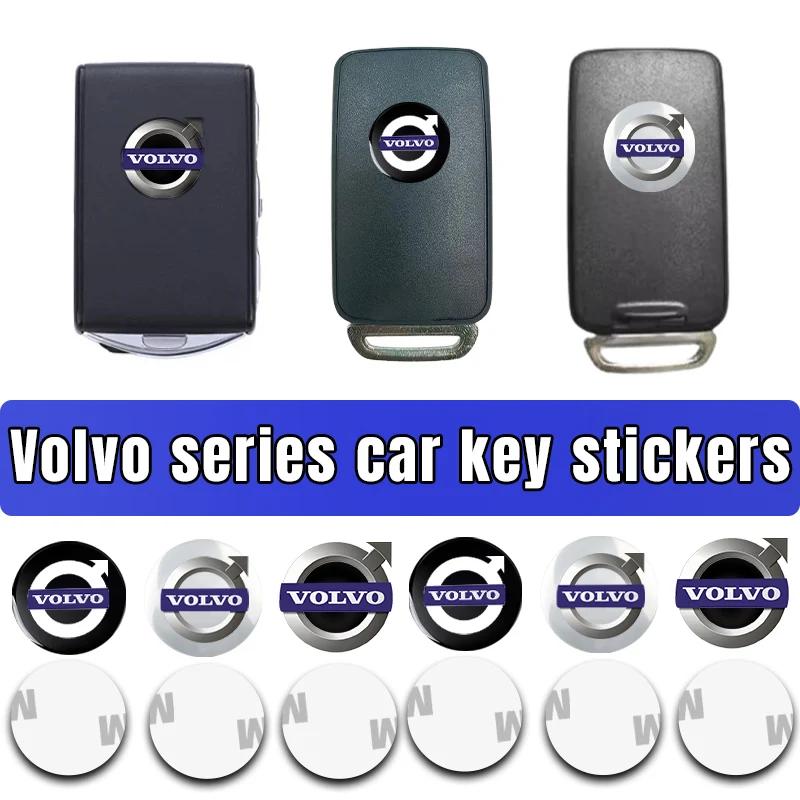 Autocolant Emblema Carcasă Cheie Telecomandă Mașină din Aluminiu 14mm Pentru Volvo S40 S60 S80 XC60 XC90 v70 S80L V6 v40 v50 850 c30 v60 s70 940 xc70