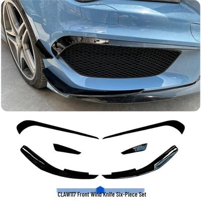 Mercedes-Benz Classe CLA W117 (2013-2016) Kit de Para-choque Dianteiro, Saias Laterais, Difusor Traseiro, Modificação de Spoiler.