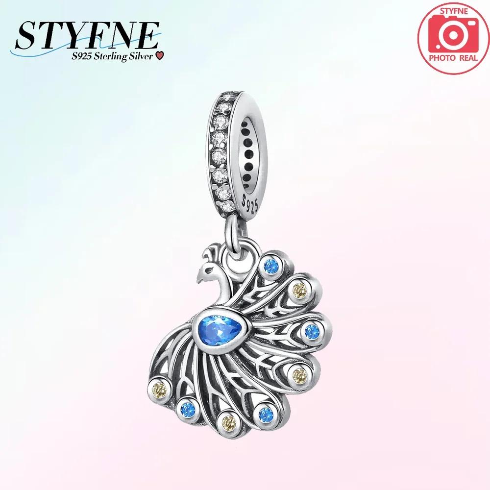 Original Orange Squirrel Cute Animal Pendant Bat Spider Beads Fit Braceletcopper Women Accessory Fine Gift Diy Jewelry